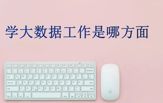 學大數(shù)據(jù)工作是哪方面